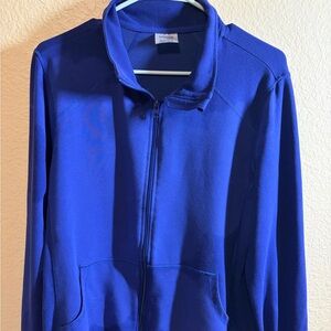 Danskin Men's Royal Blue Zip-Up Sweater